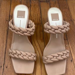 Dolce Vita Paily heels - nude size 10